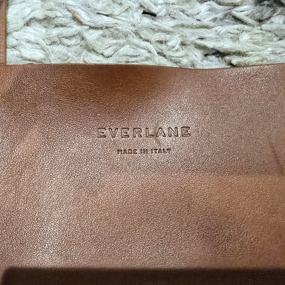 Everlane Brown Leather Bag with Vintage Finish